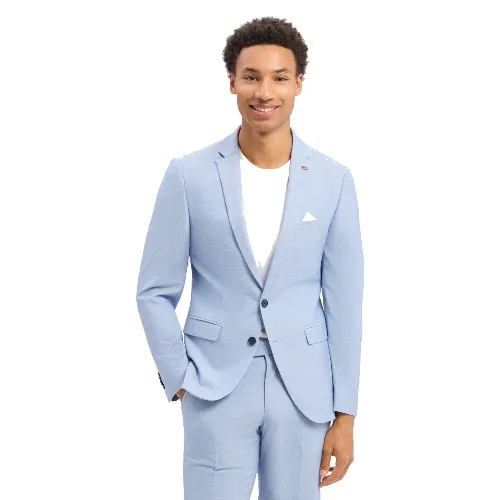 Finshley & Harding London kurtka Baukaste Mężczyźni Slim Fit niebieski, 56