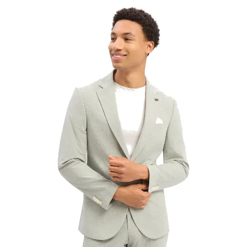 Finshley & Harding London kurtka modułowa - Brixdon Mężczyźni Slim Fit Sztuczne włókno szary, 52