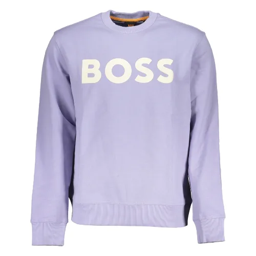 FIOLETOWA BLUZA MĘSKA HUGO BOSS BEZ ZAMKA