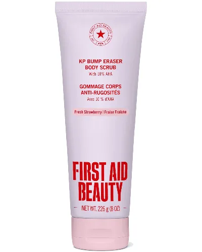 First Aid Beauty KP Bump Eraser Body Scrub Strawberry 8.0 oz