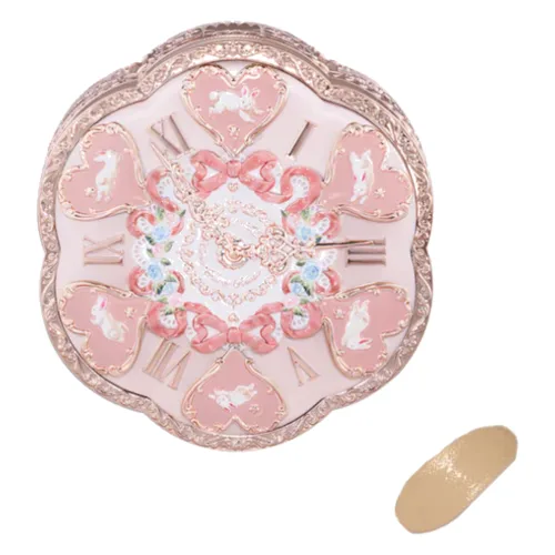 FlowerKnows - Bunny Garden Cushion Cream Foundation - 03 Ribbon Pink (Case+Refill) - 16g - W04 Fair Nude
