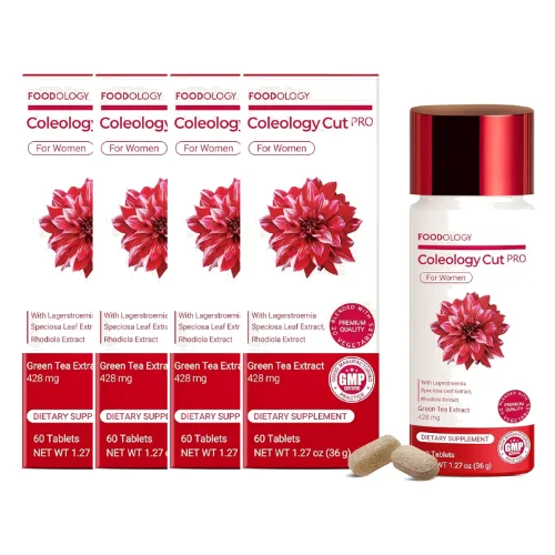 FOODOLOGY - Coleology Cut PRO - 600mg x 60 tablets (4ea) Set