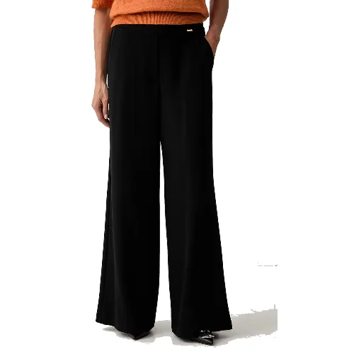 Fracomina spodnie wide leg damskie