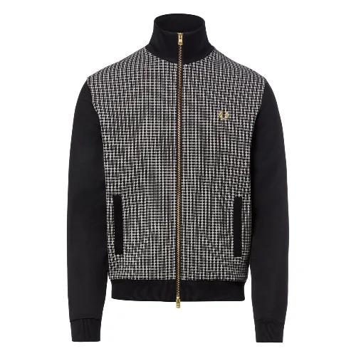 Fred Perry Bluza Mężczyźni Sztuczne włókno czarny
