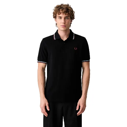 Fred Perry polo męskie bawełniane