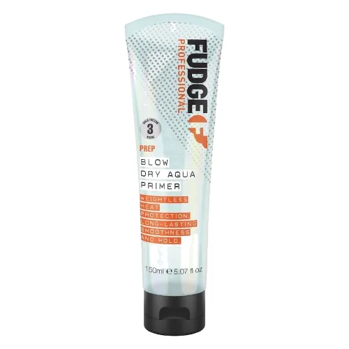 Fudge Prep Blow Dry Aqua Primer Serum termoochronne do wygładzania włosów Termoochrona włosów 150 ml
