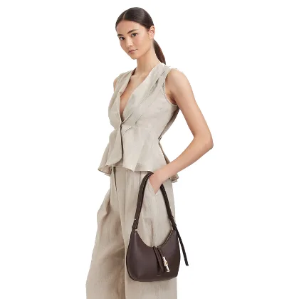 Furla Torebka Goccia S WB01500 BX3353 CN 2460S Brązowy ciemny