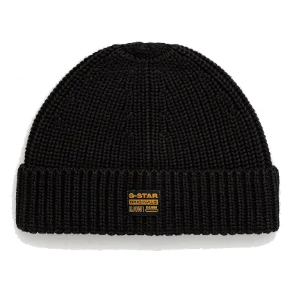 G-Star czapka beanie męska z wiskozą Originals Fisherman