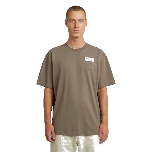 G-Star RAW Koszulka Mężczyźni Bawełna (100%) zielony