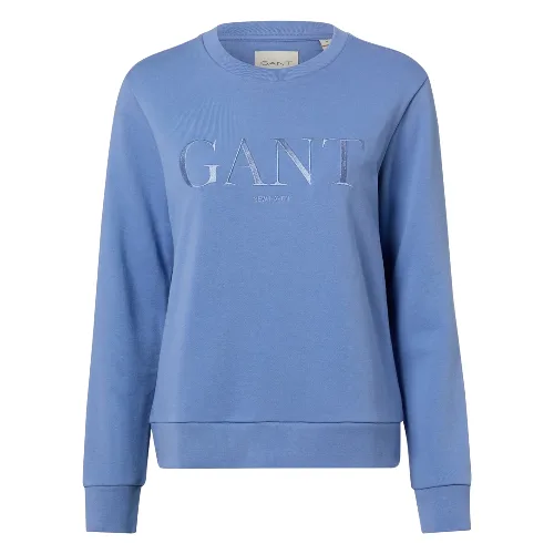 Gant Bluza Kobiety Bawełna niebieski