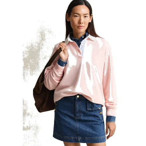 Gant Bluza Kobiety Bawełna różowy