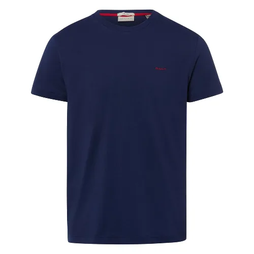 Gant Koszulka Mężczyźni Bawełna (100%) niebieski, XL