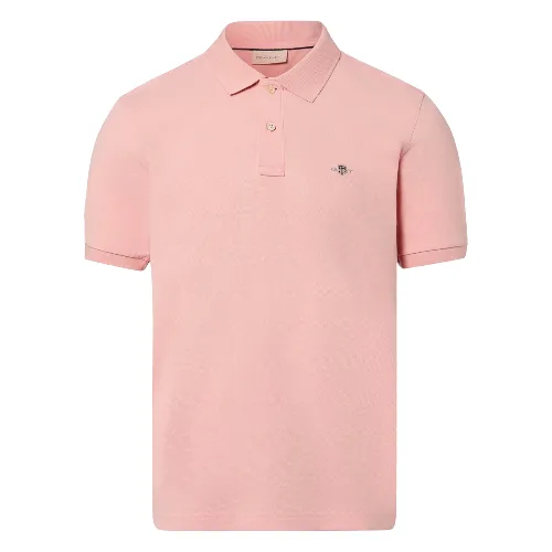 Gant koszulka polo Mężczyźni Bawełna wyrazisty róż, XXL