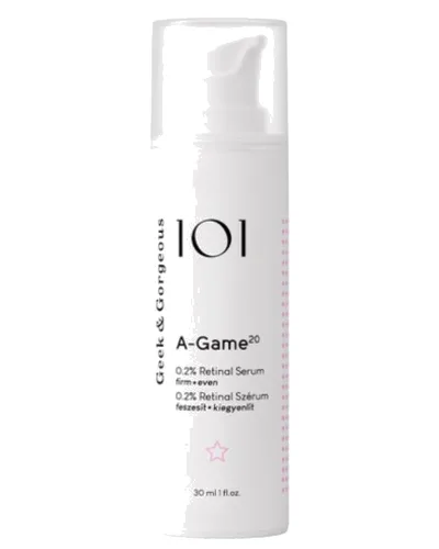 Geek & Gorgeous A-game 20 przeciwzmarszczkowe serum Z Retinalem 0,2%