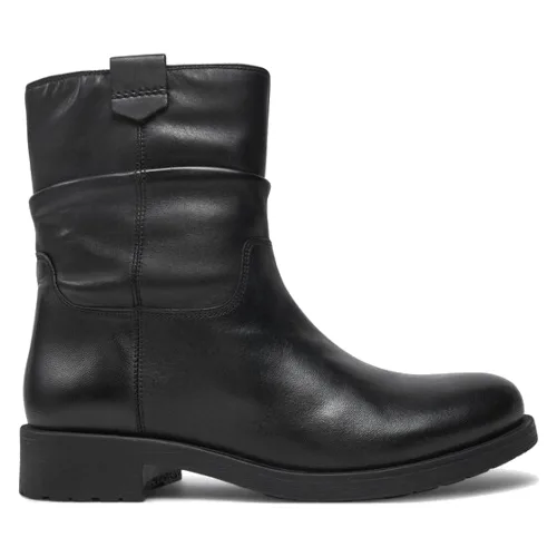 Geox Botki D466RA 000TU C9999 Czarny