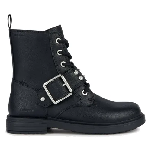 Geox Botki J Eclair Girl J369QD 000BU C9999 M Czarny