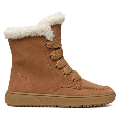 Geox Kozaki J Theleven Girl Wpf J46HYC 00022 C6627 M Brązowy