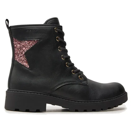Geox Kozaki Jr Casey J9420G 0BCEW C9B8W S Czarny