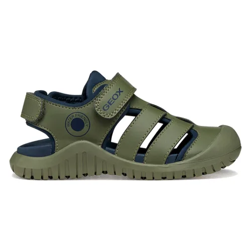 Geox Sandały J S. Fusbetto Pro Bo J650JA 0CE15 CF3F4 M Zielony