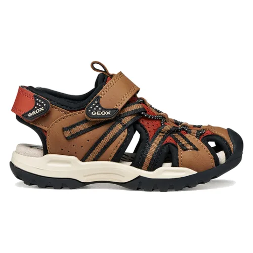 Geox Sandały Jr Borealis J450RB 014ME CD6N6 S Brązowy