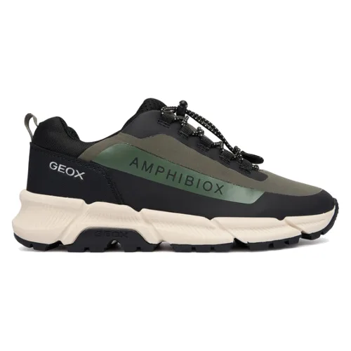 Geox Sneakersy J Flexyper Plus Boy B Abx J46LCC 0FU50 C0498 S Zielony ciemny