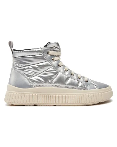 Geox Sneakersy J Laquinny Girl J46M3C 0LVNF C1007 S Srebrny
