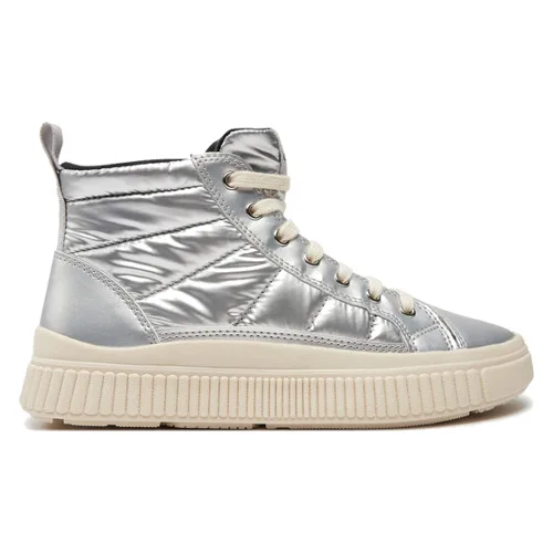 Geox Sneakersy J Laquinny Girl J46M3C 0LVNF C1007 S Srebrny
