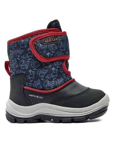 Geox Śniegowce B Flanfil Boy B Abx B263VE 0BCMN C0048 M Czarny