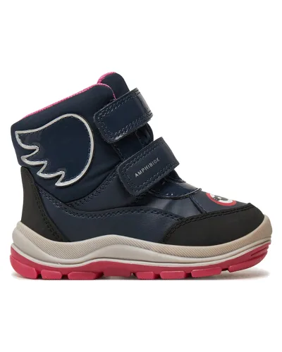 Geox Śniegowce B Flanfil Girl B Abx B463WA 054FU C4268 M Granatowy