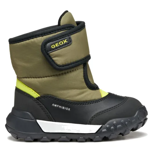 Geox Śniegowce B Trekkyup B Abx B566LA 054FU C3Y7N M Khaki