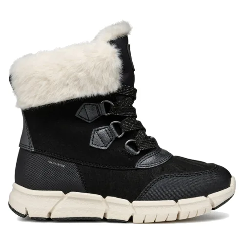 Geox Śniegowce J Flexyper Girl B Ab J46APA 0AU50 C9B1P M Czarny