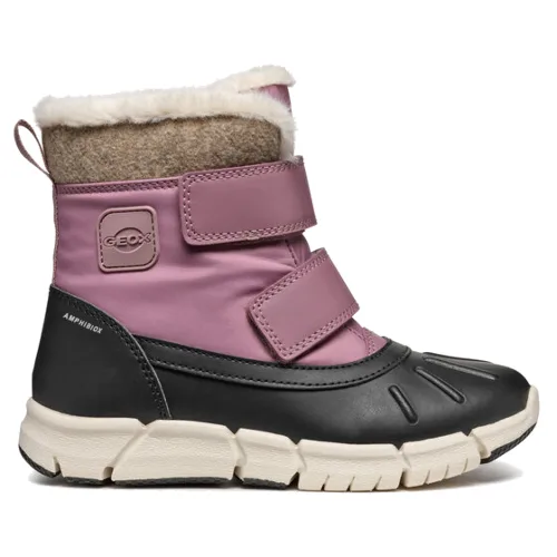 Geox Śniegowce J Flexyper Girl B Ab J46APC 054FU C8049 S Różowy