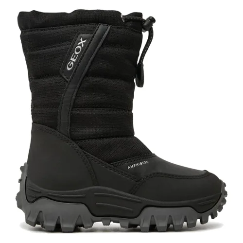 Geox Śniegowce J Himalaya Boy B Abx J26FRA 0FU54 C9999 M Czarny