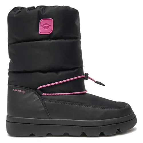 Geox Śniegowce Willaboom J46HWB 0FU54 C0922 D Czarny
