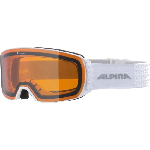 Gogle narciarskie ALPINA NAKISKA MATT szkło ORANGE S2