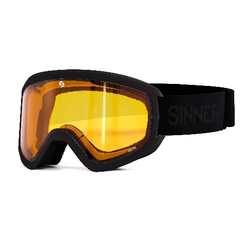 Gogle narciarskie/snowboardowe SINNER Estes, czarne, unisex