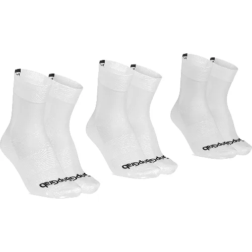 Gripgrab Lightweight Sl Regular Cut Summer Socks 3-pack White - L -