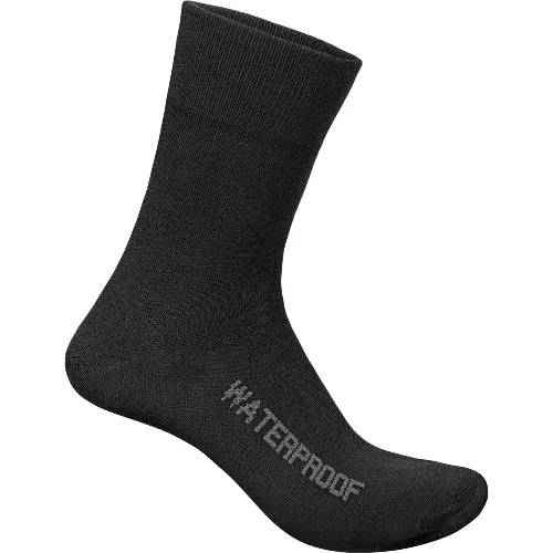 Gripgrab Lightweight Waterproof Spring-autumn Socks Black - S -