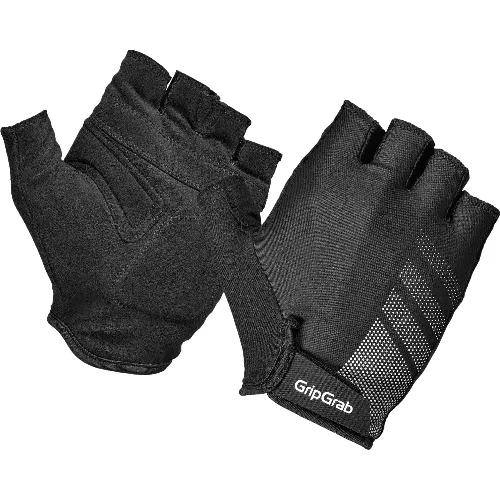 Gripgrab Ride Rc Lite Padded Short Finger Summer Gloves Black - M