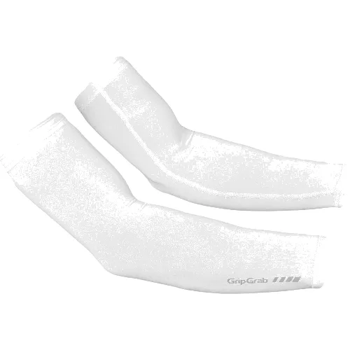 Gripgrab Upf 50+ Uv Protect Arm Sleeves White - S