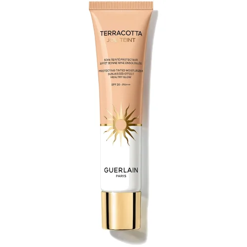 Guerlain Terracotta Joli Teint Ochronny, koloryzujący krem nawilżający Podkłady 30 ml 10 - SUNVEIL