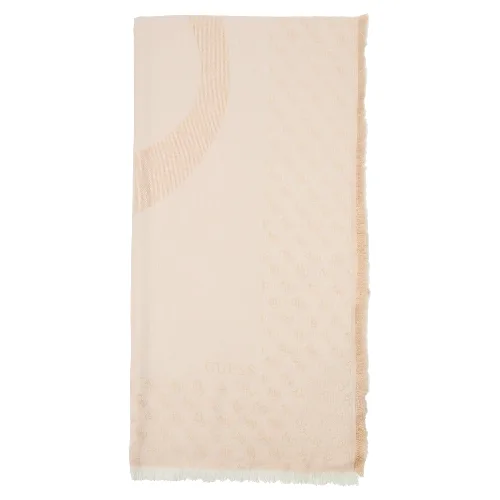 GUESS Chustka Kobiety wiskoza (100%) beżowy, ONE SIZE