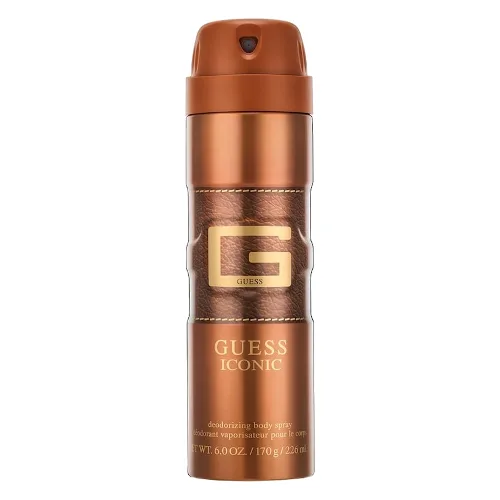 GUESS Iconic GUESS ICONIC FOR MEN DEO BODY SPRAY 170G Dezodoranty 170 g Męskie
