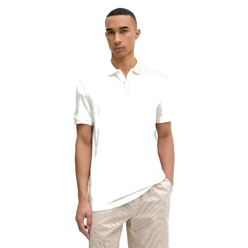 Guess polo męskie z lyocellem