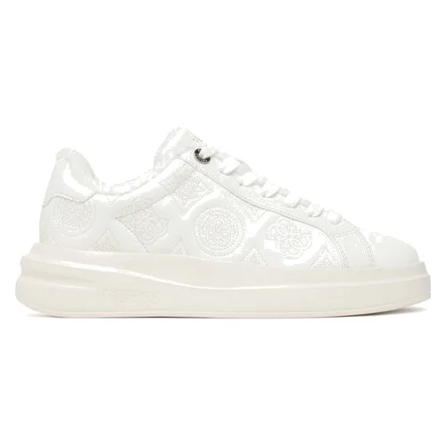 Guess Sneakersy FLFES2 FAB12 Biały