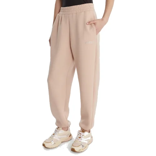 Guess Spodnie materiałowe 169841 Beżowy Slim Fit