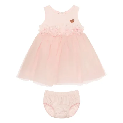 Guess Sukienka elegancka A6RK11 KBZN0 Różowy Regular Fit