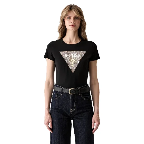 Guess T-shirt damski bawełniany z elastanem