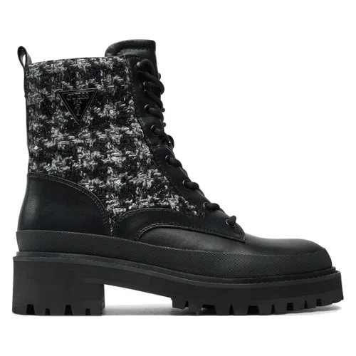 Guess Trapery Badany FLFBDN ELE10 Czarny