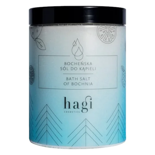 Hagi Cosmetics Bath And Body Sól do kąpieli z Bochni Olejki i mleczka do kąpieli 1300 g